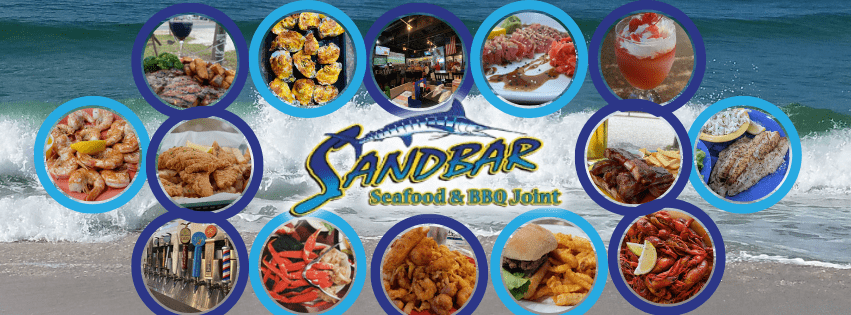 Sandbar Seafood & BBQ Restaurant Menu Items in Panama City Beach Florida