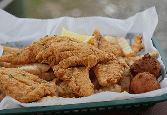 Sandbar Fried Seafood Basket